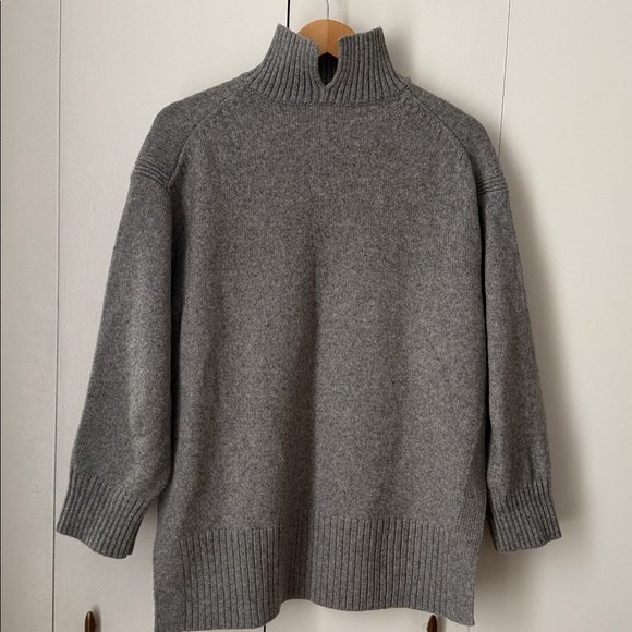 H&M Charcoal Cowl Neck Sweater - Picture 6 of 8